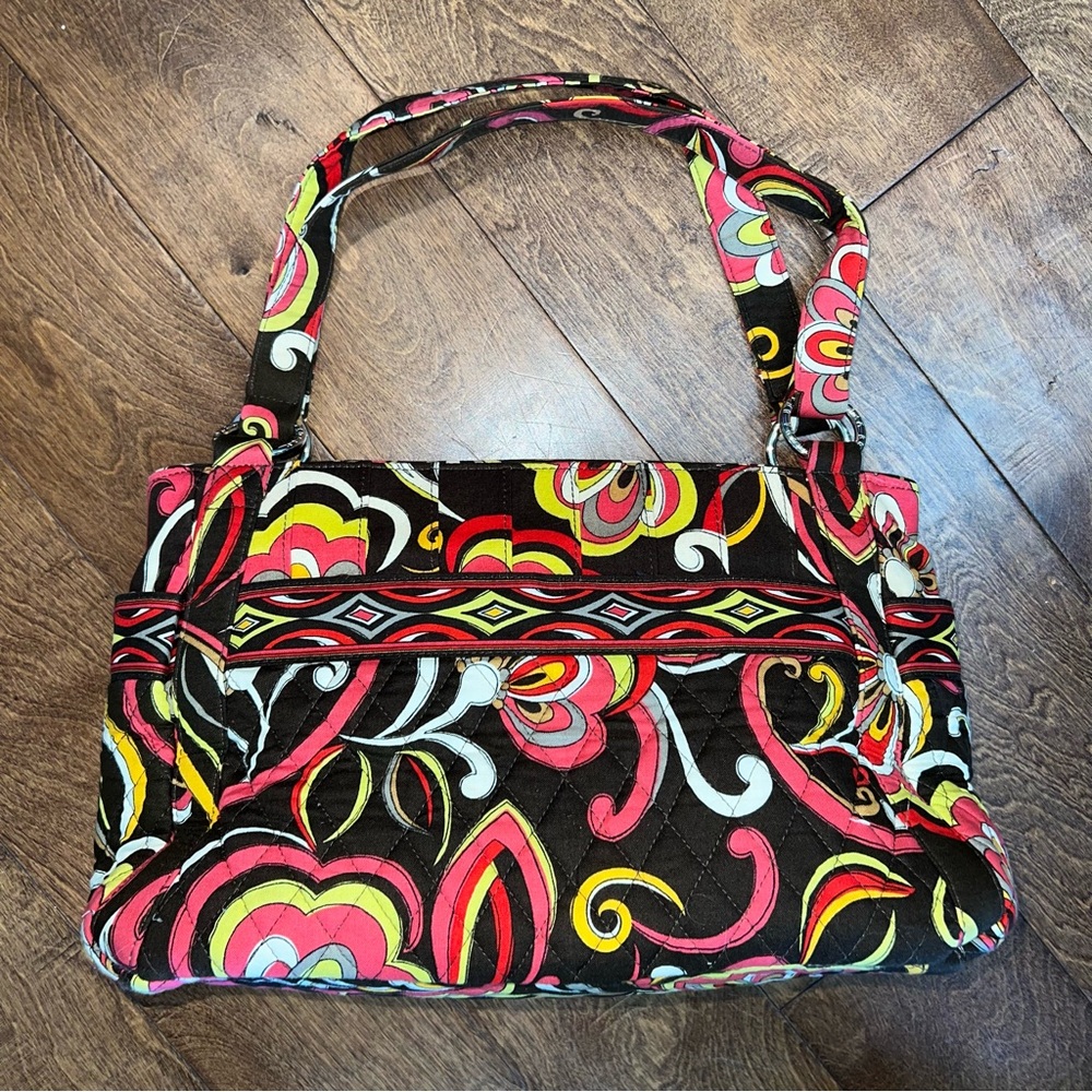 Vera Bradley Puccini Print Shoulder Bag Purse